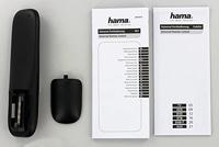 Hama 00040074 IR Draadloos Druk op de knoppen Zwarte Afstandsbediening - Afstandsbediening (DVD/Blu-ray, STB, TV, VCR, IR Draadloos, Druk op de knoppen, Zwart) - thumbnail