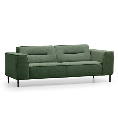 2,5-Zitsbank Bora Donkergroen Stof 2,5-Zitsbank Bora Donkergroen Stof