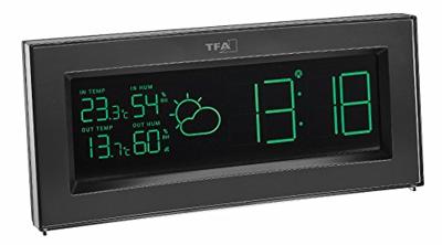 TFA Dostmann COLORIS 35.1147.01 Draadloos weerstation Aantal sensoren max.: 1 stuk(s)