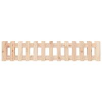 VidaXL Plantenbak verhoogd met hekontwerp 150x30x30 cm grenenhout - thumbnail