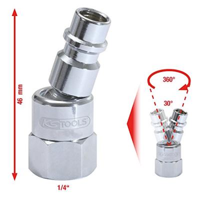 KS Tools 515.3394 5153394 Perslucht-kogelgewricht 1 stuk(s) KS Tools 515.3394 5153394 Perslucht-kogelgewricht 1 stuk(s)