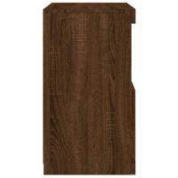 Dressoir met LED-verlichting 41x37x67 cm bruineikenkleurig - thumbnail