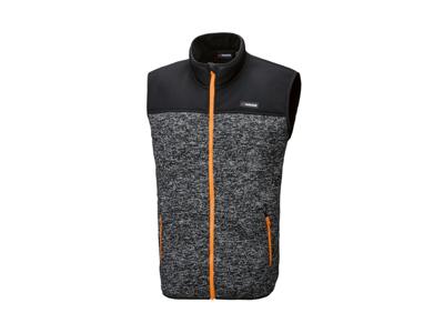 PARKSIDE Heren fleece bodywarmer (Zwart, XXL)