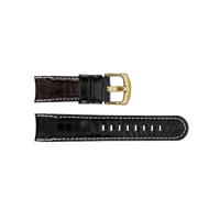 Horlogeband TW Steel TWB111 Leder Zwart 22mm - thumbnail
