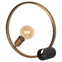 LABEL51 Tafellamp Ring - Antiek goud - Metaal - Tafellamp - thumbnail