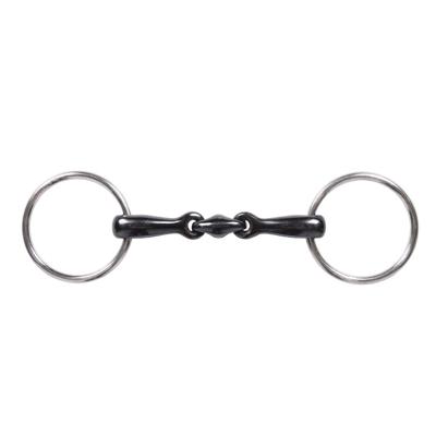 Pagony Sweet Iron dubbel gebroken watertrens zilver maat:11,5