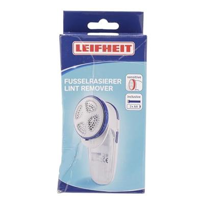 Leifheit 80029 elektrische pluizentondeuze wit/blauw