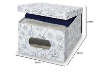 Multi-functionele Kist Domopak Living 916060 Wit (39 x 50 x 24 cm) - thumbnail