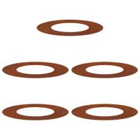 VidaXL Geschikt voor platte boomringen 5 pcs bruin ø40 / 70 cm - thumbnail