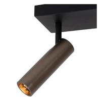 Lucide GRADO - Plafondspot - 2xGU10 (MR11) - Grijs ijzer - thumbnail