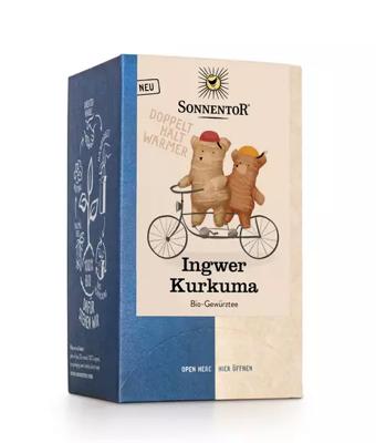 Sonnentor Gember Kurkuma Kruidentheezakjes