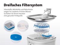 Molly & Cody SPRING Drinkbak 2 l Wit 1 stuk(s) MC100001 - thumbnail