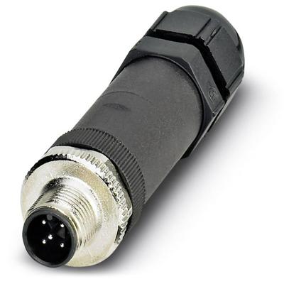 Phoenix Contact 1556825 Sensor/actuator connector, niet geassembleerd M12 Aantal polen (sensoren): 5 Stekker, recht 1 stuk(s) Phoenix Contact 1556825 Sensor/actuator connector, niet geassembleerd M12 Aantal polen (sensoren): 5 Stekker, recht 1 stuk(s)