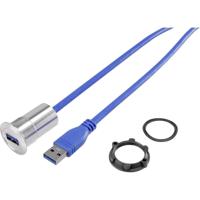 TRU COMPONENTS USB-21-BK USB A inbouwbus 3.0 Bus, inbouw Inhoud: 1 stuk(s) - thumbnail