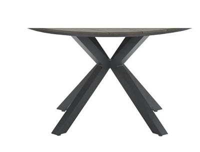 Garden Impression Edison tuintafel 122cm rond vironwood