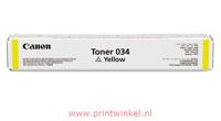 Canon 034 toner geel - thumbnail