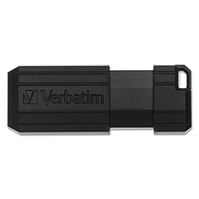 Verbatim Pin Stripe USB-stick 16 GB Zwart 49063 USB-A 2.0 Verbatim Pin Stripe USB-stick 16 GB Zwart 49063 USB-A 2.0