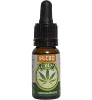 CBD plus olie 5% 10 Milliliter - thumbnail