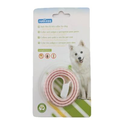 Nobleza Honden vlooienband - Natuurlijk - Werking 4-6 weken - 52 cm Nobleza Honden vlooienband - Natuurlijk - Werking 4-6 weken - 52 cm