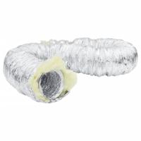 VidaXL Ventilatieslang geïsoleerd ø10 cm 6 m aluminium - thumbnail