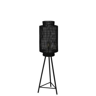 Light & Living Vloerlamp 'Gruaro' 125cm, kleur Mat Zwart