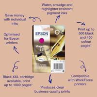 Originele inktcartridge Epson Cartucho 16 magenta Magenta - thumbnail