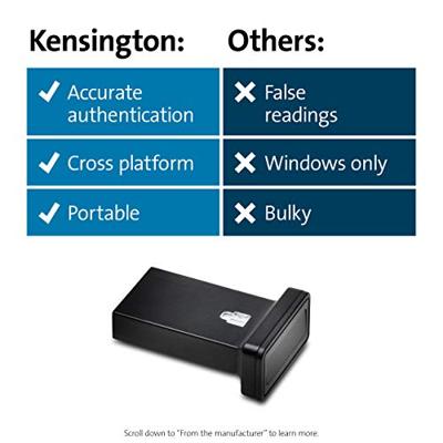 Kensington Laptopslot VeriMark™ Guard USB-A Fingerprint Security Key - thumbnail