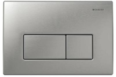Geberit Kappa 50 bedieningspaneel rvs voor Geberit UP200 en UP120 Geberit Kappa 50 bedieningspaneel rvs voor Geberit UP200 en UP120