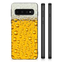 Samsung Galaxy S10 Silicone Case Bier - thumbnail