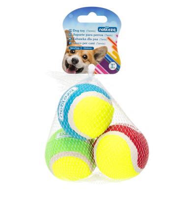 Nobleza Honden tennisballen - 3 Stuks