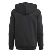 adidas Tiro 24 Sweat Hoodie Kids Zwart Wit - thumbnail