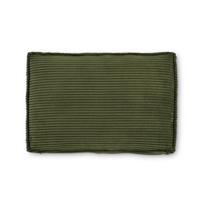 Kave Home Kussen 'Blok' 40 x 60cm, Rib, kleur Donkergroen - thumbnail