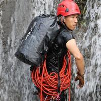 XINDA H-BAG03 20L outdoor waterdichte upstream opslag schouder alpinisme tas (zwart) - thumbnail