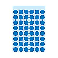 Etiket HERMA 1853 rond 13mm donkerblauw 240 etiketten | 10 stuks - thumbnail