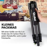 Rollei C5i Carbon Tripod V2 - Zwart - thumbnail