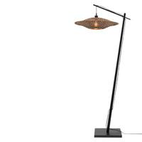 GOOD&MOJO Vloerlamp 'Bali' Bamboe,176cm, kleur Naturel/Zwart - thumbnail