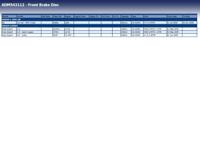 Remschijf voor ADM543112 - thumbnail