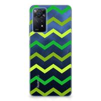 Xiaomi Redmi Note 11 Pro 5G | TPU bumper | Zigzag Groen - thumbnail