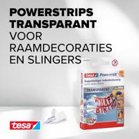 tesa POWERSTRIPS® Dubbelzijdig plakband Transparant Inhoud: 16 stuk(s) - thumbnail