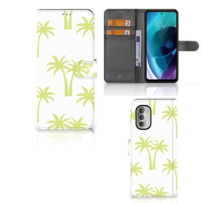 Motorola Moto G51 5G Hoesje Palmtrees Motorola Moto G51 5G Hoesje Palmtrees