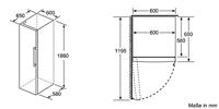 Bosch KSV36VLDP Koelkast zonder vriesvak Zilver - thumbnail