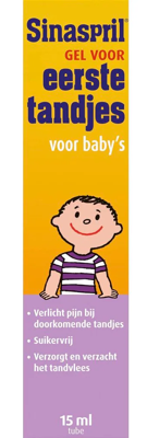 Gel voor de eerste tandjes 15 Milliliter