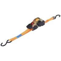 TOOLCRAFT TO-9614760 Spanband (tweedelig) Trekkracht (lc) vastbinden (enkel/direct): 320 daN (l x b) 3 m x 25 mm Ratelinrichting EN 12195-2 - thumbnail