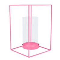 Housevitamin lantaarn roze 25 cm | 6 stuks - thumbnail