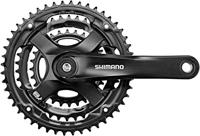 Shimano crankstel 6/7/8 speed tourney fc-ty501 met 175mm crankarm 48 x 38 x 28t zwart - thumbnail