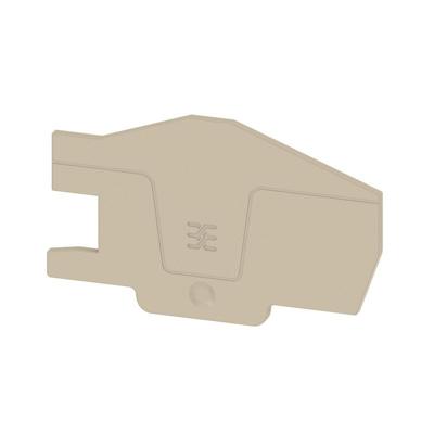 Weidmüller 2668810000 Afsluitplaat Beige 20 stuk(s)