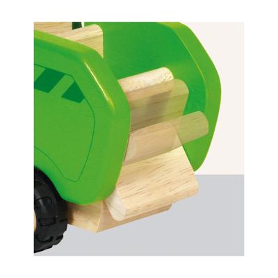 Goki houten vuilniswagen