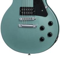 Gibson Les Paul Modern Lite Inverness Green Satin elektrische gitaar met soft shell case - thumbnail