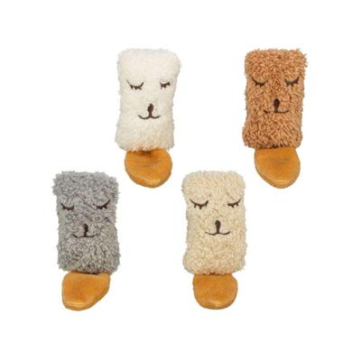 Trixie sleepy face met catnip pluche assorti Trixie sleepy face met catnip pluche assorti