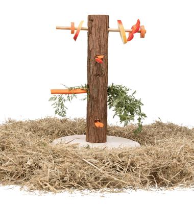 Feeder Trixie Hout Ø 25 × 36 CM Bruin